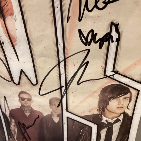 Vans Warped Tour 2013 signed Autographed Sleeping With Sirens KELLIN Quinnn - Picture 4 of 10